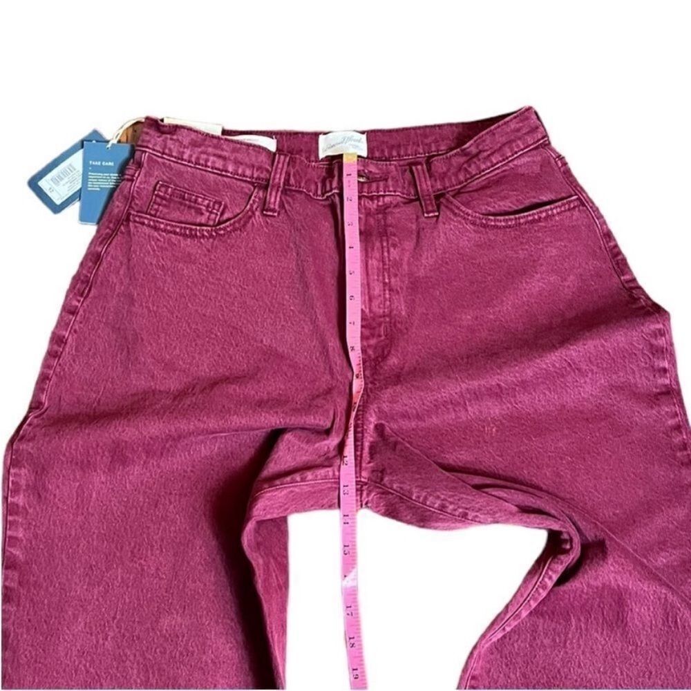 Universal Thread‎ Vintage Stretch Vintage Straight Denim Jeans, Size 12/31R, NWT - Picture 9 of 10